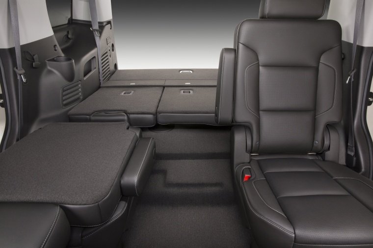 2017 Chevrolet Tahoe Rear Seats Folded Picture