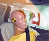 2013 Chevrolet Volt IIHS Side Impact Crash Test Picture