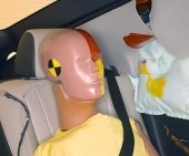 2013 Chevrolet Volt IIHS Side Impact Crash Test Picture
