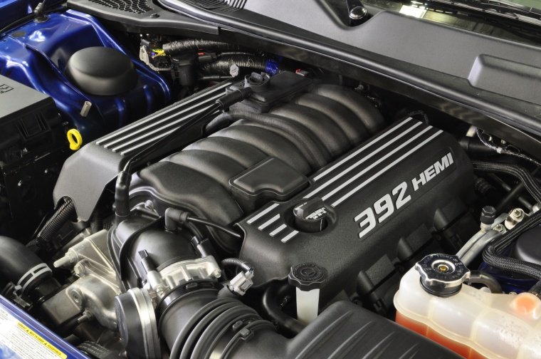 2011 Dodge Challenger SRT8 6.4-liter V8 Engine Picture