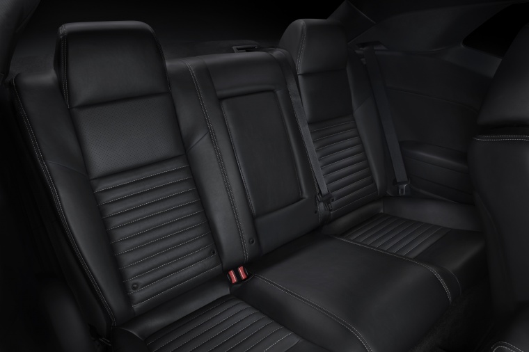 2012 Dodge Challenger SXT Rear Seats Picture