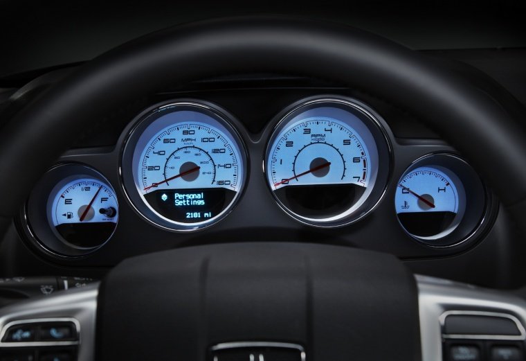 2012 Dodge Challenger SXT Gauges Picture