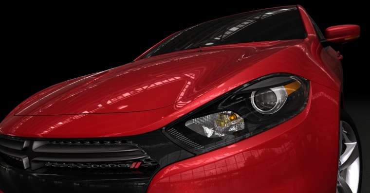 2013 Dodge Dart Sedan Headlight Picture