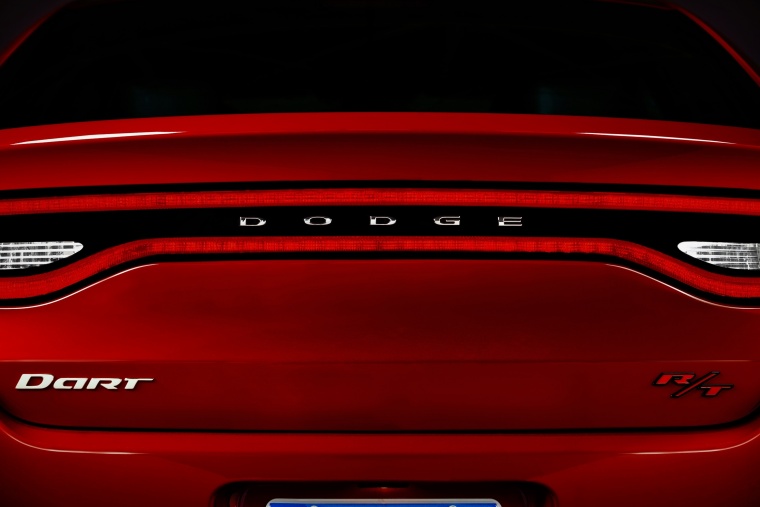 2013 Dodge Dart Sedan Tail Lights Picture