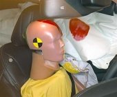 2013 Dodge Dart IIHS Side Impact Crash Test Picture