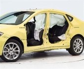 2015 Dodge Dart IIHS Side Impact Crash Test Picture