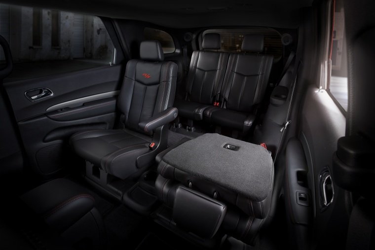 2014 Dodge Durango Rear Captain's Chairs Folded Picture