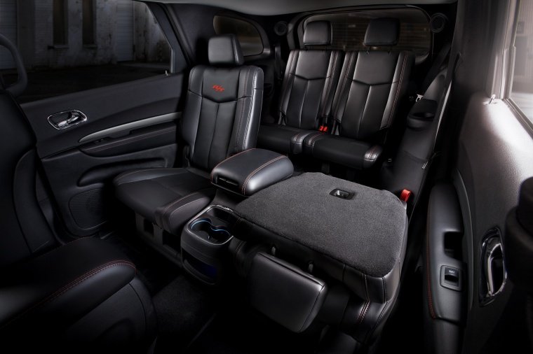 2016 Dodge Durango Rear Captain's Chairs Folded Picture