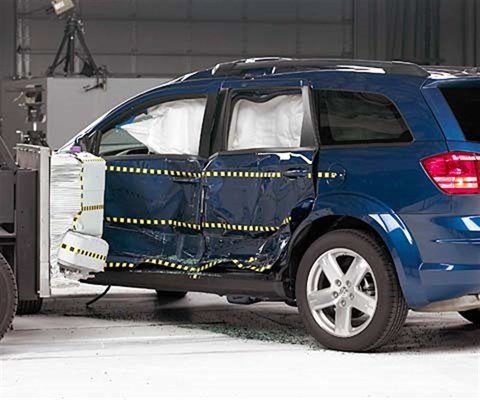 2019 Dodge Journey IIHS Side Impact Crash Test Picture