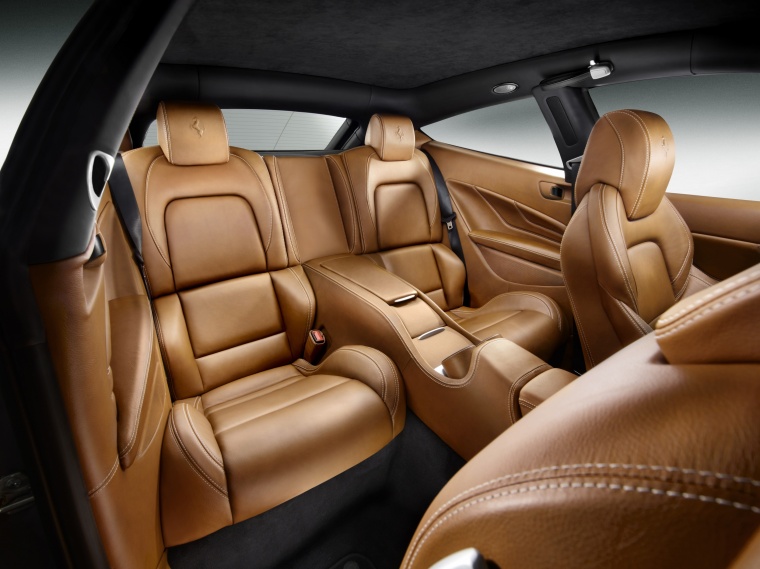 2012 Ferrari FF Coupe Rear Seats Picture