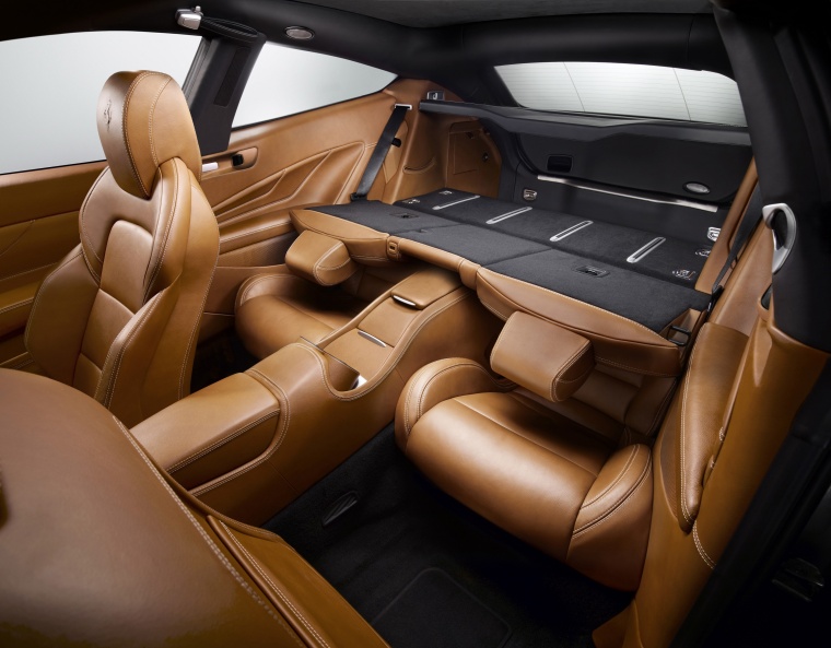 2012 Ferrari FF Coupe Rear Seats Folded Picture