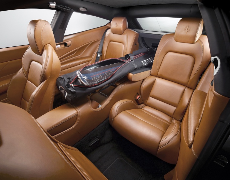 2014 Ferrari FF Coupe Rear Seats Folded Picture