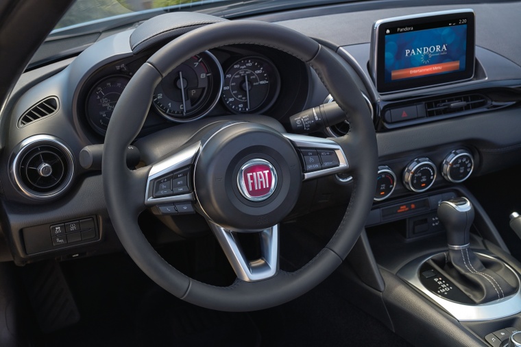 2018 Fiat 124 Spider Cockpit Picture