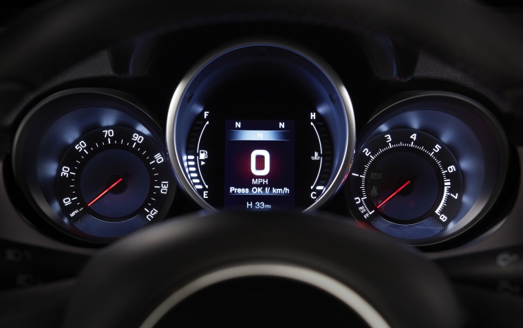 2016 Fiat 500X Gauges Picture