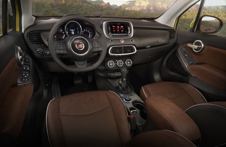 2016 Fiat 500X Cockpit Picture