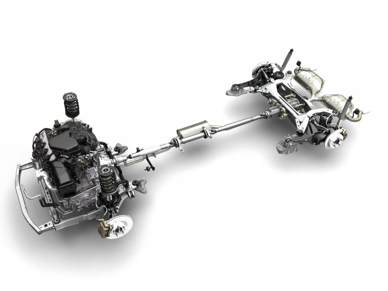 2010 Ford Edge Drivetrain Picture