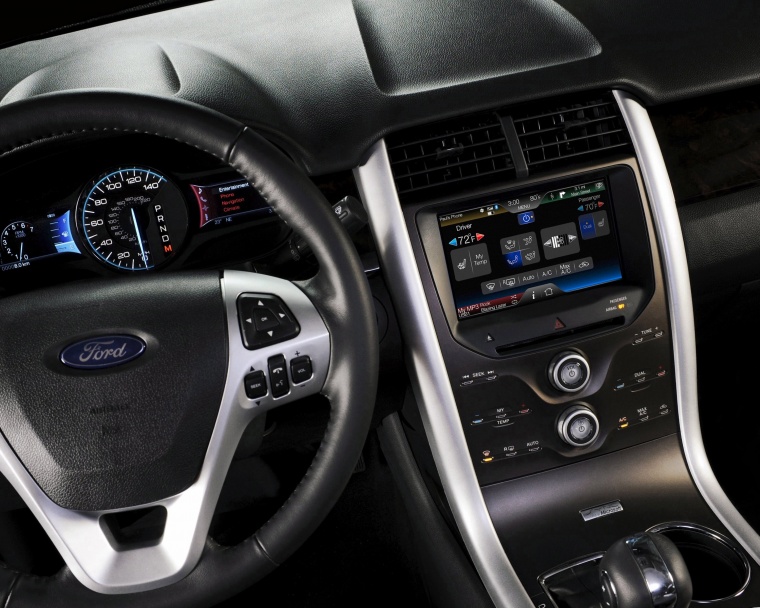 2012 Ford Edge Sport Center Stack Picture