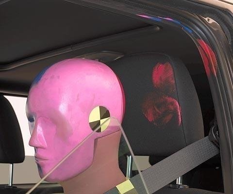 2012 Ford Escape Hybrid IIHS Frontal Impact Crash Test Picture