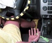 2012 Ford Escape Hybrid IIHS Frontal Impact Crash Test Picture