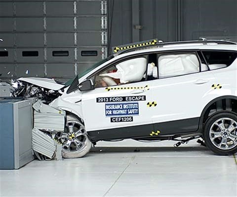 2015 Ford Escape IIHS Frontal Impact Crash Test Picture