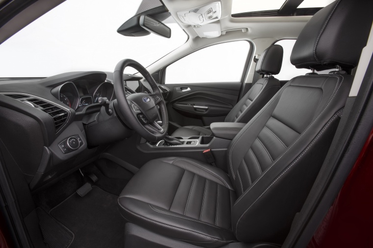 2018 Ford Escape Titanium Front Seats Picture