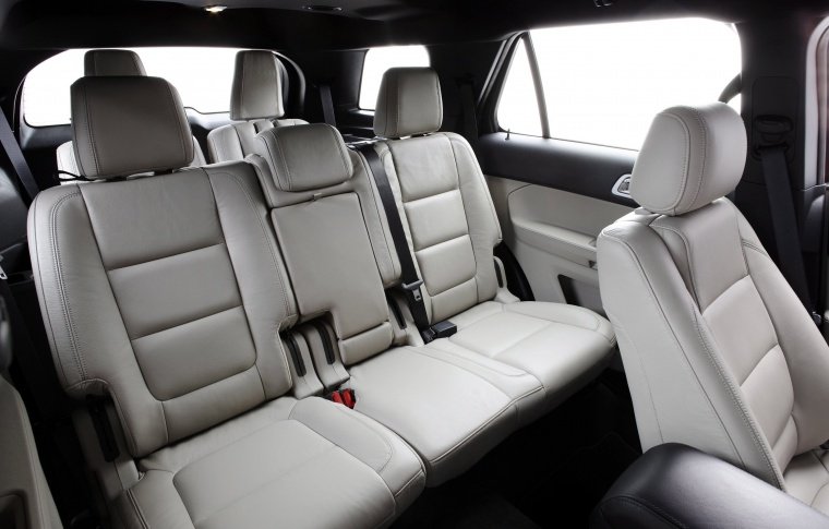 2012 Ford Explorer Limited 4WD Rear Seats Picture
