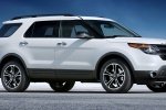 Picture of 2014 Ford Explorer Sport 4WD in White Platinum Metallic Tri-Coat