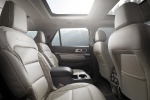 Picture of 2017 Ford Explorer Platinum 4WD Rear Seats in Medium Soft Ceramic