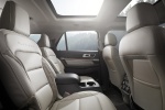 Picture of 2019 Ford Explorer Platinum 4WD Rear Seats in Medium Soft Ceramic