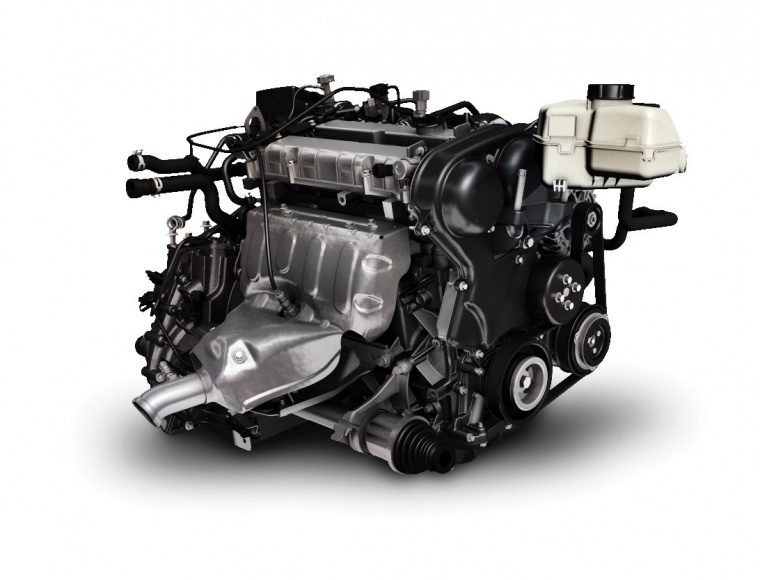 2011 Ford Fiesta Sedan 1.6-liter 4-cylinder Engine Picture