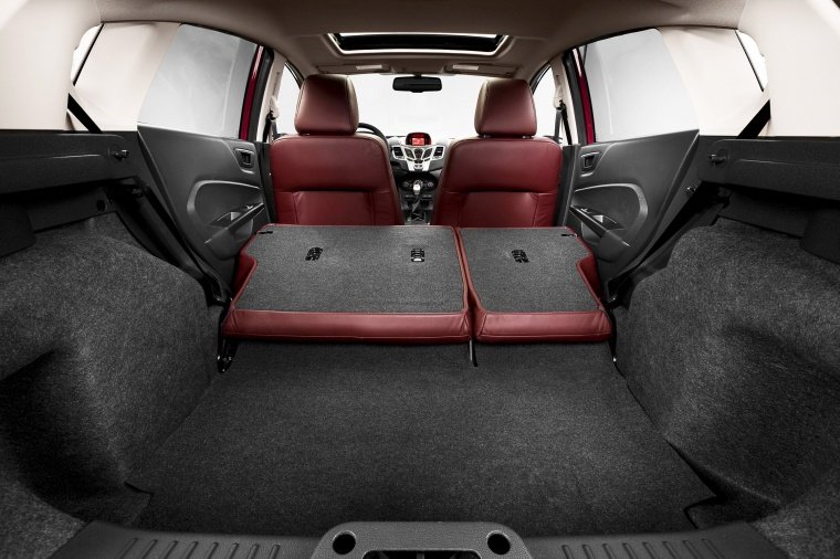 2012 Ford Fiesta Hatchback Trunk Picture
