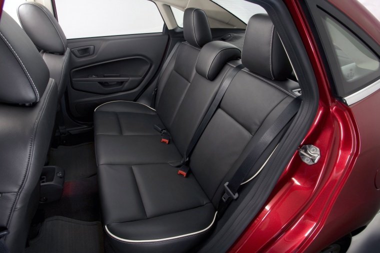 2013 Ford Fiesta Sedan Rear Seats Picture
