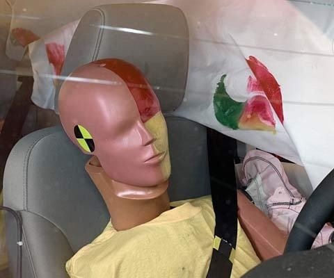 2013 Ford Fiesta Sedan IIHS Side Impact Crash Test Picture