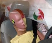 2013 Ford Fiesta Sedan IIHS Side Impact Crash Test Picture