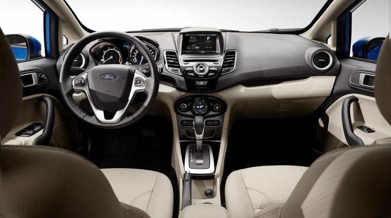 2014 Ford Fiesta Hatchback Titanium Cockpit Picture