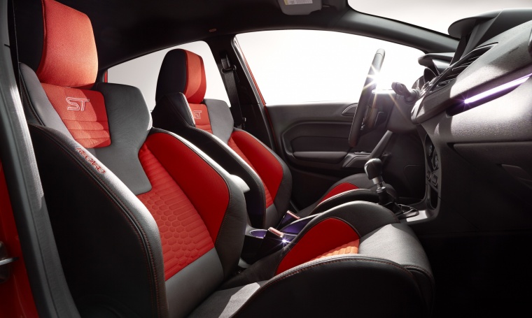 2014 Ford Fiesta Hatchback ST Front Seats Picture