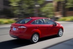 Picture of 2014 Ford Fiesta Sedan Titanium in Ruby Red Metallic Tinted Clearcoat