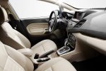 Picture of 2015 Ford Fiesta Hatchback Titanium Front Seats in Medium Light Stone