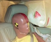 2012 Ford Flex IIHS Side Impact Crash Test Picture