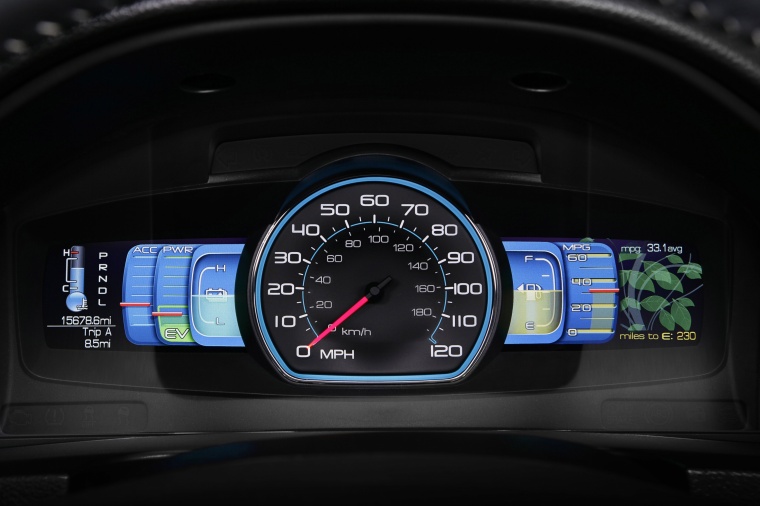 2010 Ford Fusion Hybrid Gauges Picture