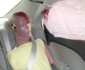 2010 Ford Fusion Hybrid IIHS Side Impact Crash Test Picture
