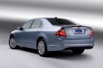 Picture of 2012 Ford Fusion Hybrid in Light Ice Blue Metallic