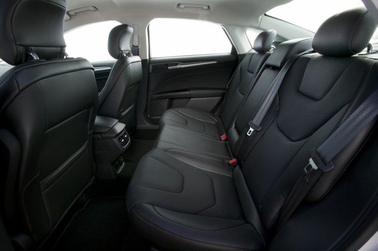 2013 Ford Fusion Titanium AWD Rear Seats Picture