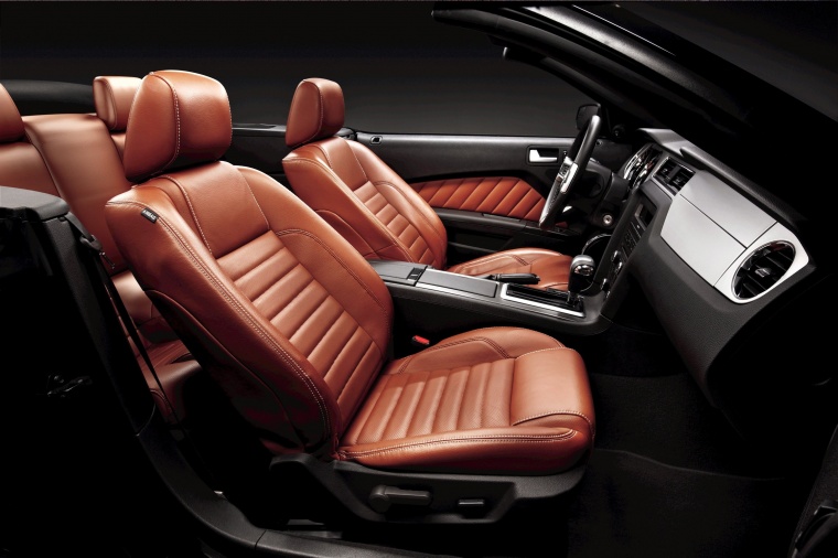 2011 Ford Mustang Convertible Front Seats Picture