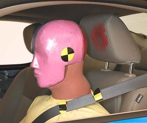 2012 Ford Mustang Coupe IIHS Frontal Impact Crash Test Picture