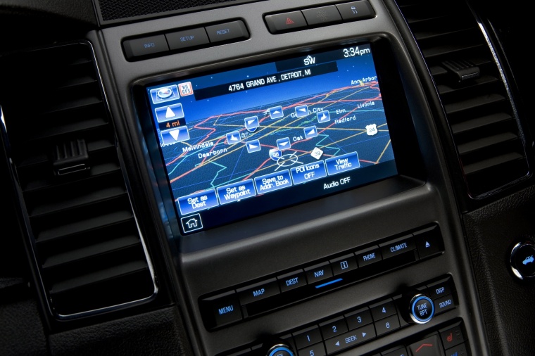 2010 Ford Taurus Navigation Screen Picture