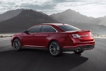 Picture of 2013 Ford Taurus SHO Sedan in Ruby Red Metallic Tinted Clearcoat