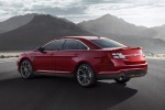 Picture of 2015 Ford Taurus SHO Sedan in Ruby Red Metallic Tinted Clearcoat