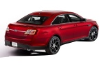 Picture of 2017 Ford Taurus SHO Sedan in Ruby Red Metallic Tinted Clearcoat