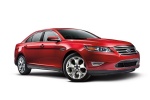 Picture of 2017 Ford Taurus SHO Sedan in Ruby Red Metallic Tinted Clearcoat